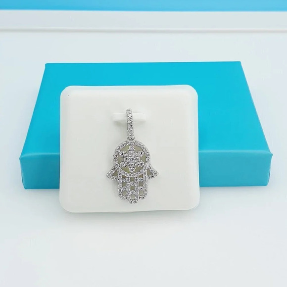 "925 Sterling Silver CZ Beautiful Pendant for Women, 1USPAR4075 - Picture 5 of 10